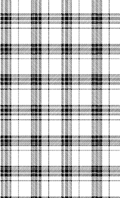 Modern roller blind Gray tartan