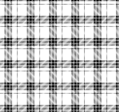 Modern roller blind Gray tartan