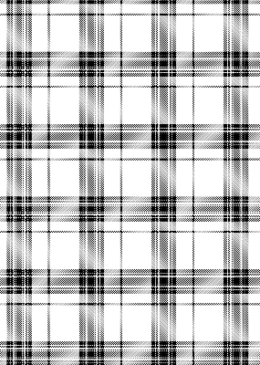 Modern roller blind Gray tartan