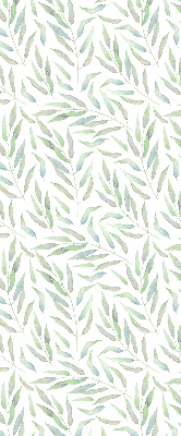 Fabric roller blind Green leaves