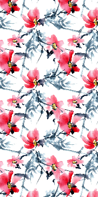 Fabric roller blind Flowers