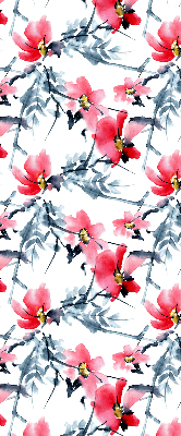 Fabric roller blind Flowers