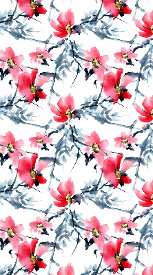 Fabric roller blind Flowers