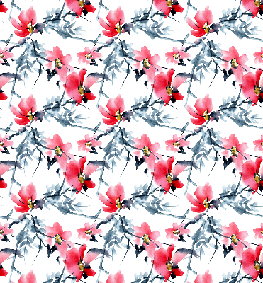 Fabric roller blind Flowers