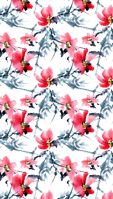 Fabric roller blind Flowers