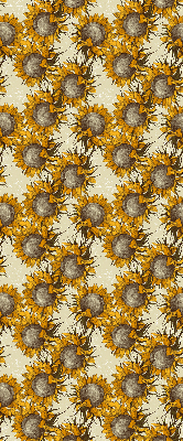 Sunflower roller blind for large windows