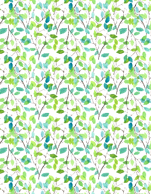 Roller blind for large window Twigs