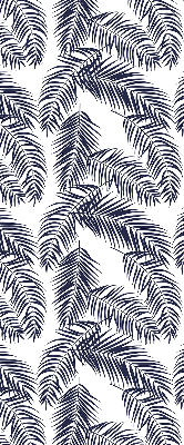 Fabric roller blind Fern leaves