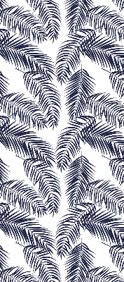 Fabric roller blind Fern leaves
