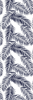 Fabric roller blind Fern leaves