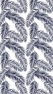 Fabric roller blind Fern leaves