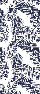 Fabric roller blind Fern leaves