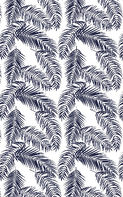 Fabric roller blind Fern leaves