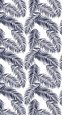 Fabric roller blind Fern leaves