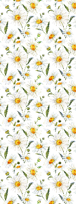 Modern roller blind Daisies