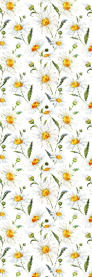 Modern roller blind Daisies