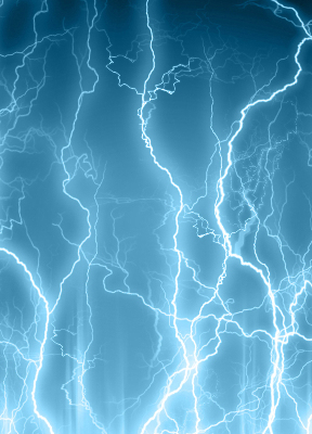 Modern roller blind Lightning