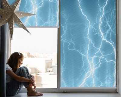 Modern roller blind Lightning