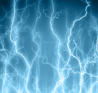 Modern roller blind Lightning