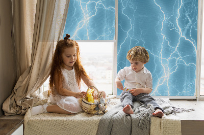 Modern roller blind Lightning