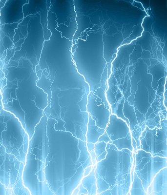 Modern roller blind Lightning