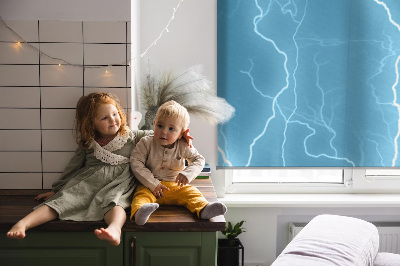 Modern roller blind Lightning