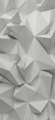 Fabric roller blind 3D paper wall