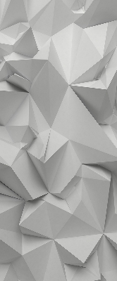 Fabric roller blind 3D paper wall
