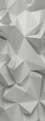 Fabric roller blind 3D paper wall