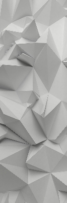 Fabric roller blind 3D paper wall