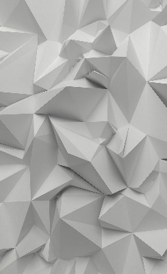 Fabric roller blind 3D paper wall
