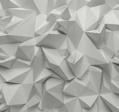 Fabric roller blind 3D paper wall