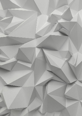 Fabric roller blind 3D paper wall