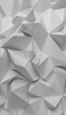 Fabric roller blind 3D paper wall