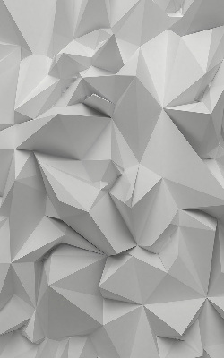 Fabric roller blind 3D paper wall