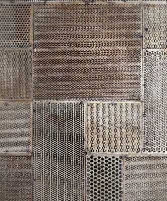 Modern roller blind Metal wall