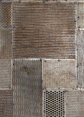 Modern roller blind Metal wall