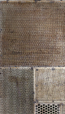 Modern roller blind Metal wall