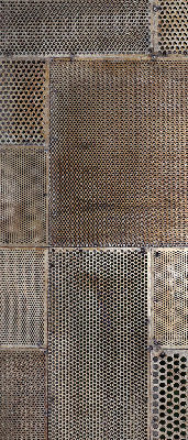 Modern roller blind Metal wall