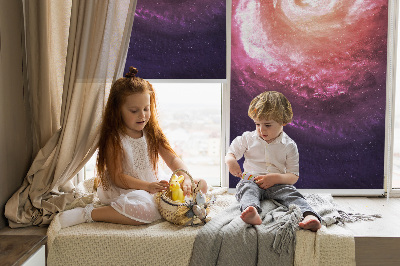Roller blind for large window Galaxy