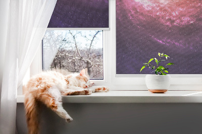 Roller blind for large window Galaxy