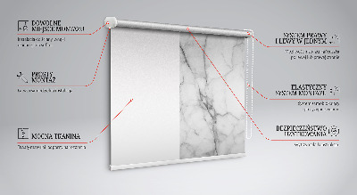 Fabric roller blind Gray granite