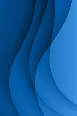 Roller blind for large window Blue waves
