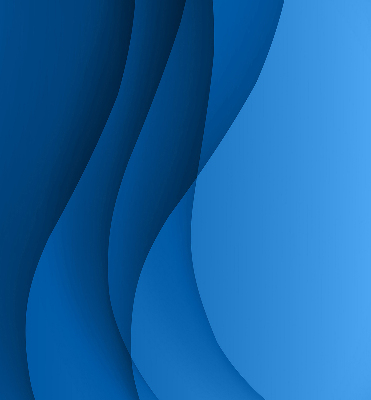 Roller blind for large window Blue waves