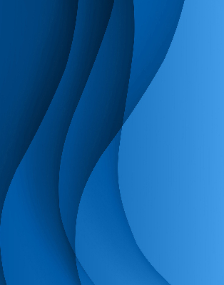 Roller blind for large window Blue waves