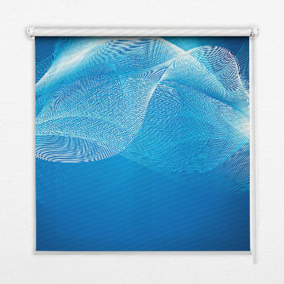 Modern roller blind Blue animation