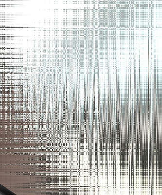 Roller blind for large window Mirror abstraction