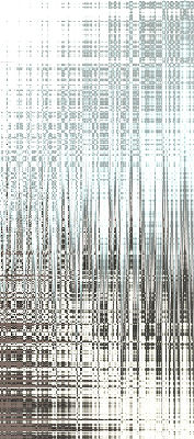 Roller blind for large window mirror abstraction print