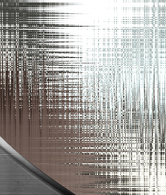 Roller blind for large window Mirror abstraction
