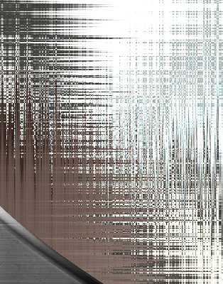 Roller blind for large window Mirror abstraction